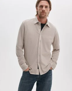 Tomlin Knit Cotton Shirt