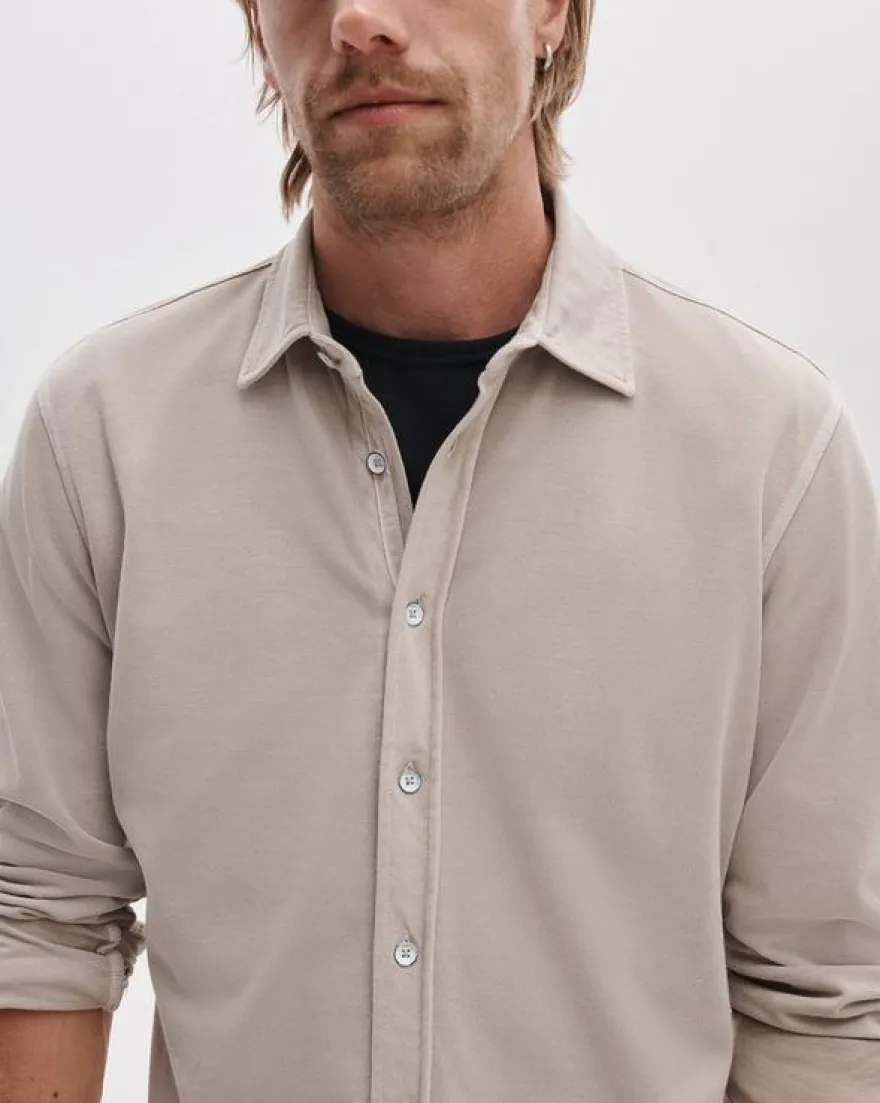 Tomlin Knit Cotton Shirt