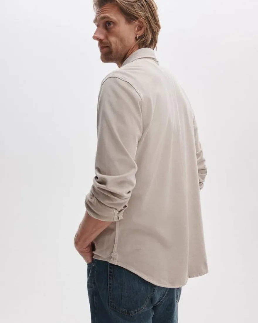 Tomlin Knit Cotton Shirt