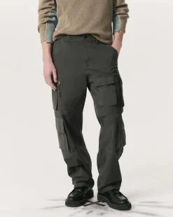 Union Relaxed Straight Cotton Cargo Pants