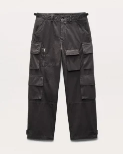 Union Relaxed Straight Cotton Cargo Pants
