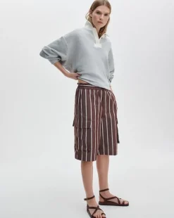 Vintage Terry Oversized Polo Sweatshirt